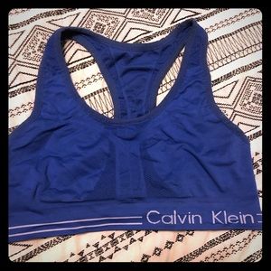 Calvin Klein sports bra